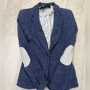 Zara Blue Soft Blazer
